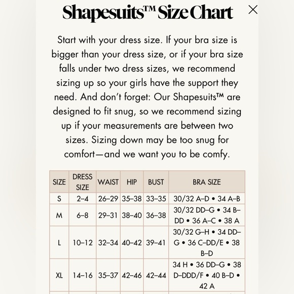 NWT New pinsy Smoothing Lace Shapesuit Whisper Pink XL - Picture 8 of 8